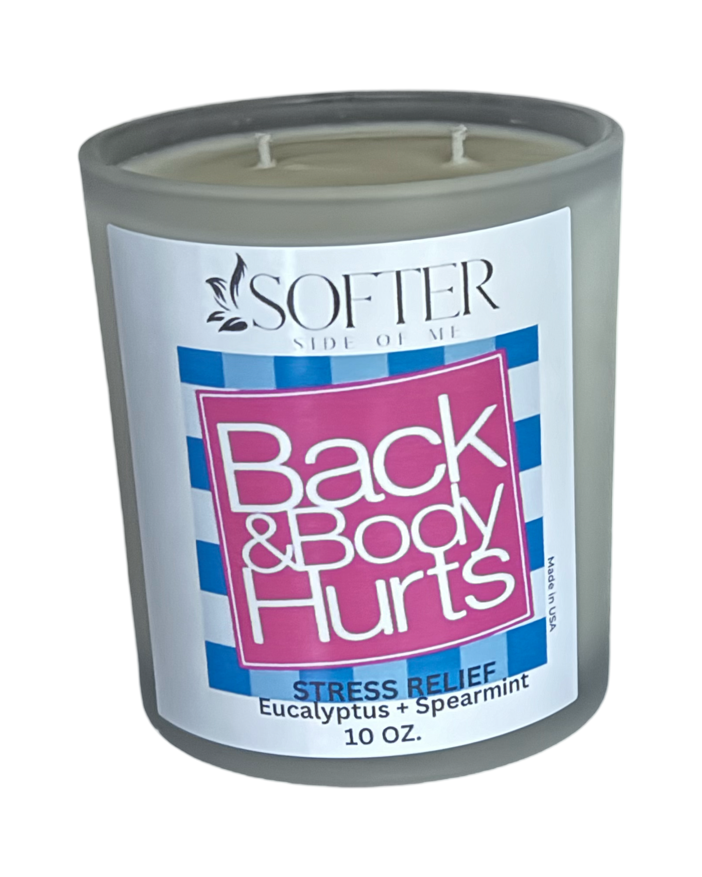 Back & Body Hurts Candle