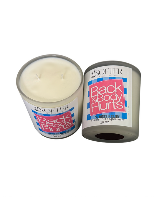 Back & Body Hurts Candle